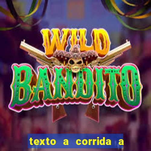 texto a corrida a lagarta lili